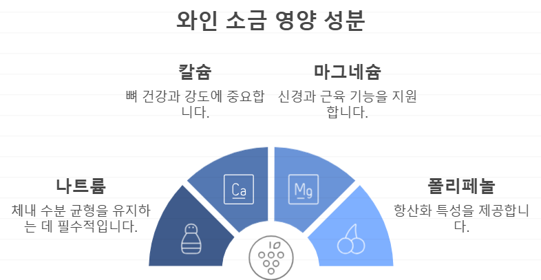 와인 소금 영양