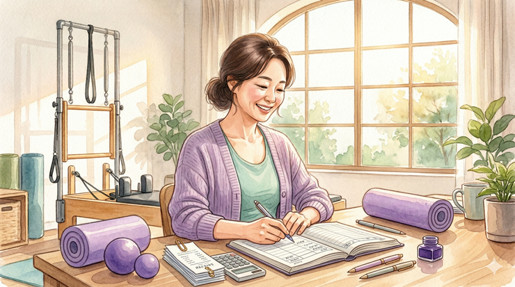필라테스 강사 소도구 영수증 지출 증빙 및 종합소득세 간편장부 작성 팁