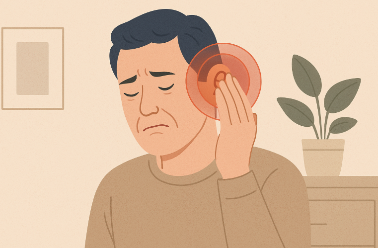 머리가 무겁고 어지러움