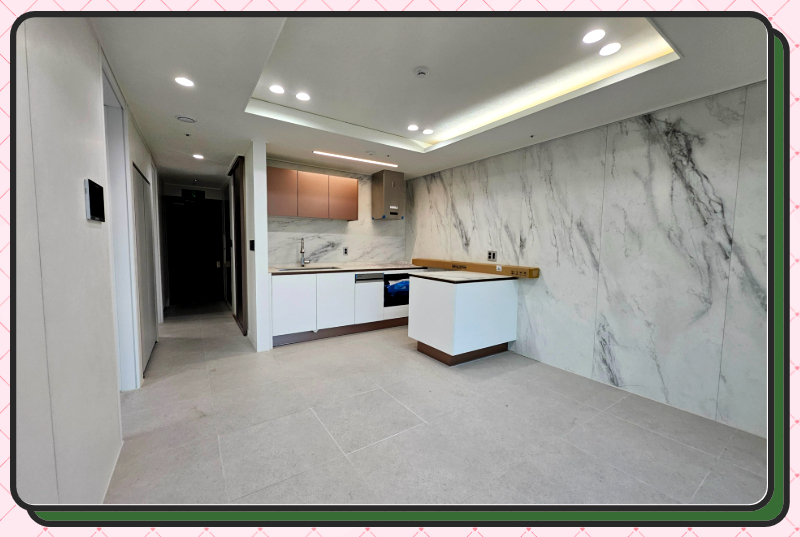 이 단지는 지하 5층에서 지상 13층까지 한 개 동으로 구성된 주거형 오피스텔