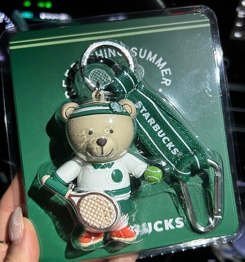 스타벅스-테니스-키링