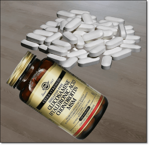 콘드로이친 효능, 글루코사민 콘드로이친 보충제