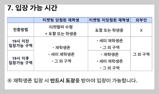 인하대 대학축제