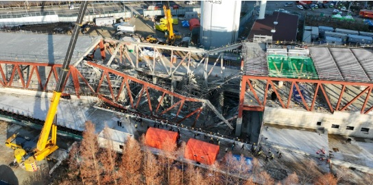 광주대표도서관 공사 붕괴 사고 수사 본격화