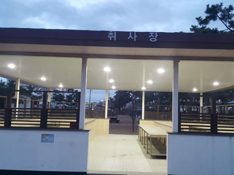속초해변 국민여가 캠핑장