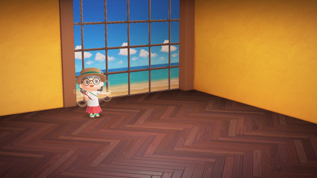 모동숲 해피홈 파라다이스 - 릴리의 그림교실