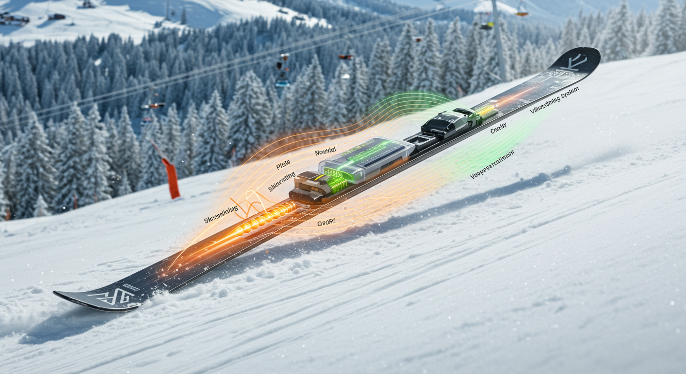 적절한 스키 플레이트