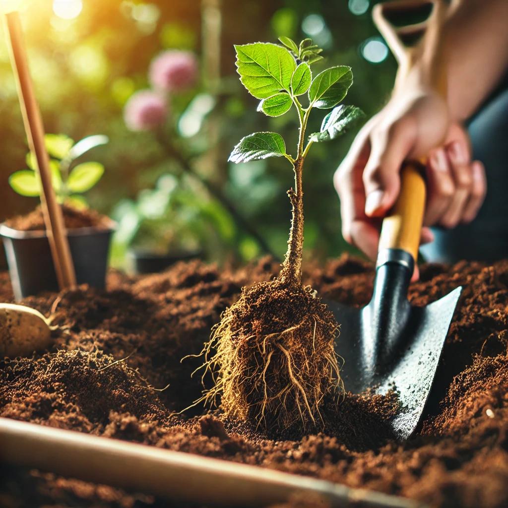 두릅 뿌리 심기