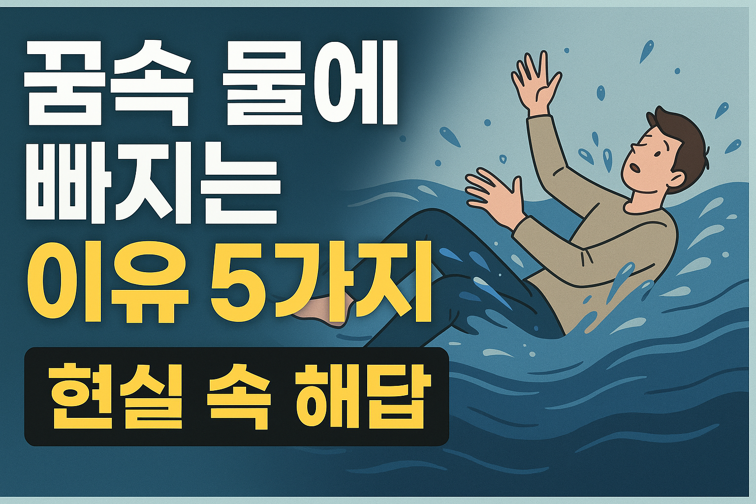 물에 빠지는 꿈