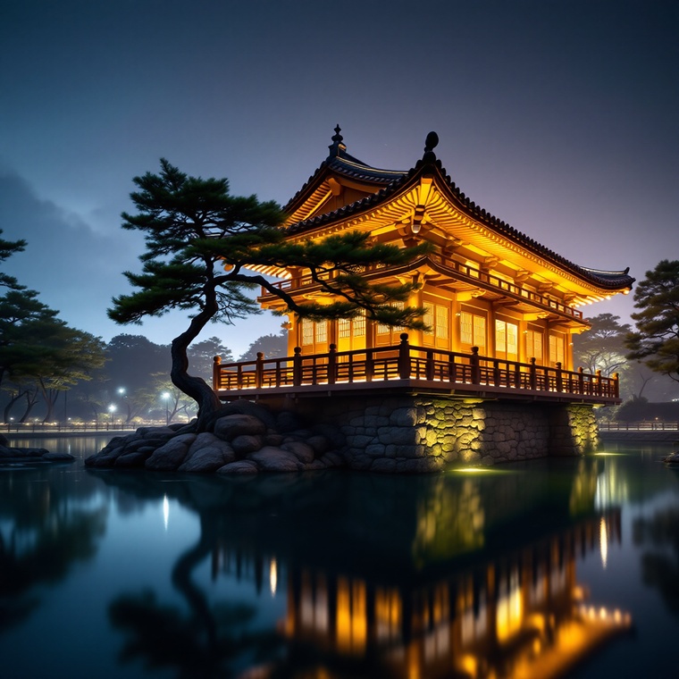 경복국 야간개장