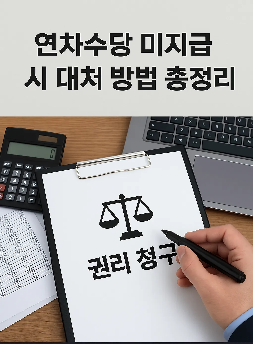 연차수당 미지급시 대처방법