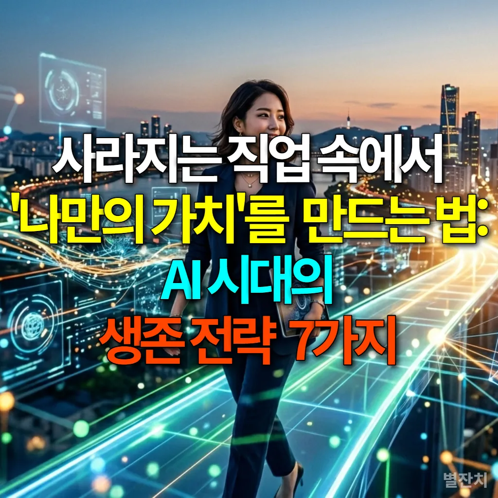 AI 시대에 자신의 가치를 찾아 미래를 개척하는 한국인 여성