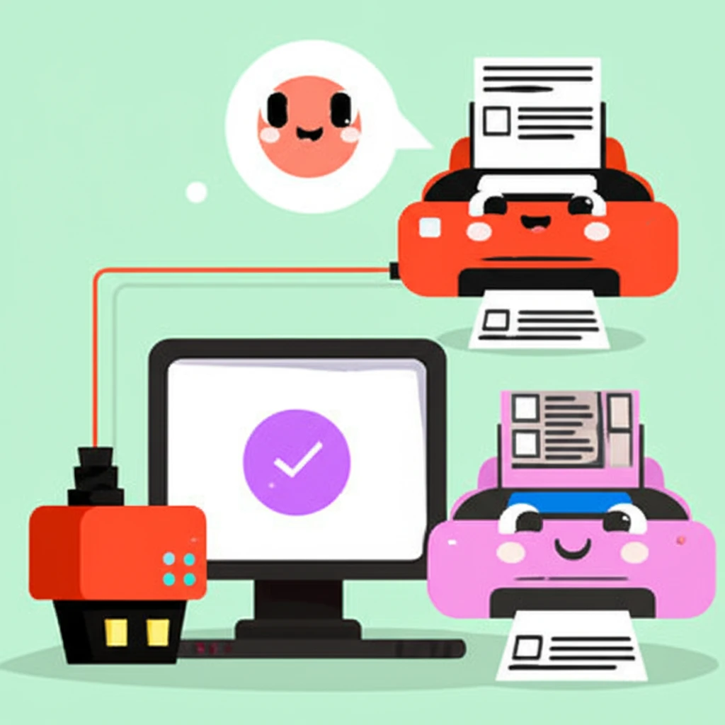 프린터 연결 고민 끝 공유기 없이 인