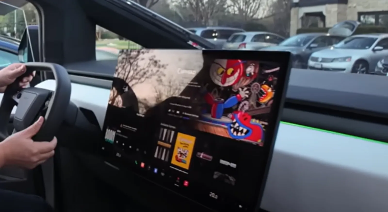 테슬라-사이버트럭-실내