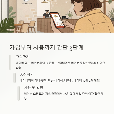 가입부터 사용까지 간단 3단계