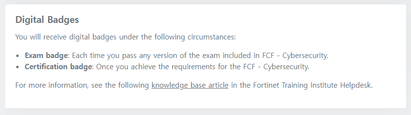 Fortinet Certified Fundamentals