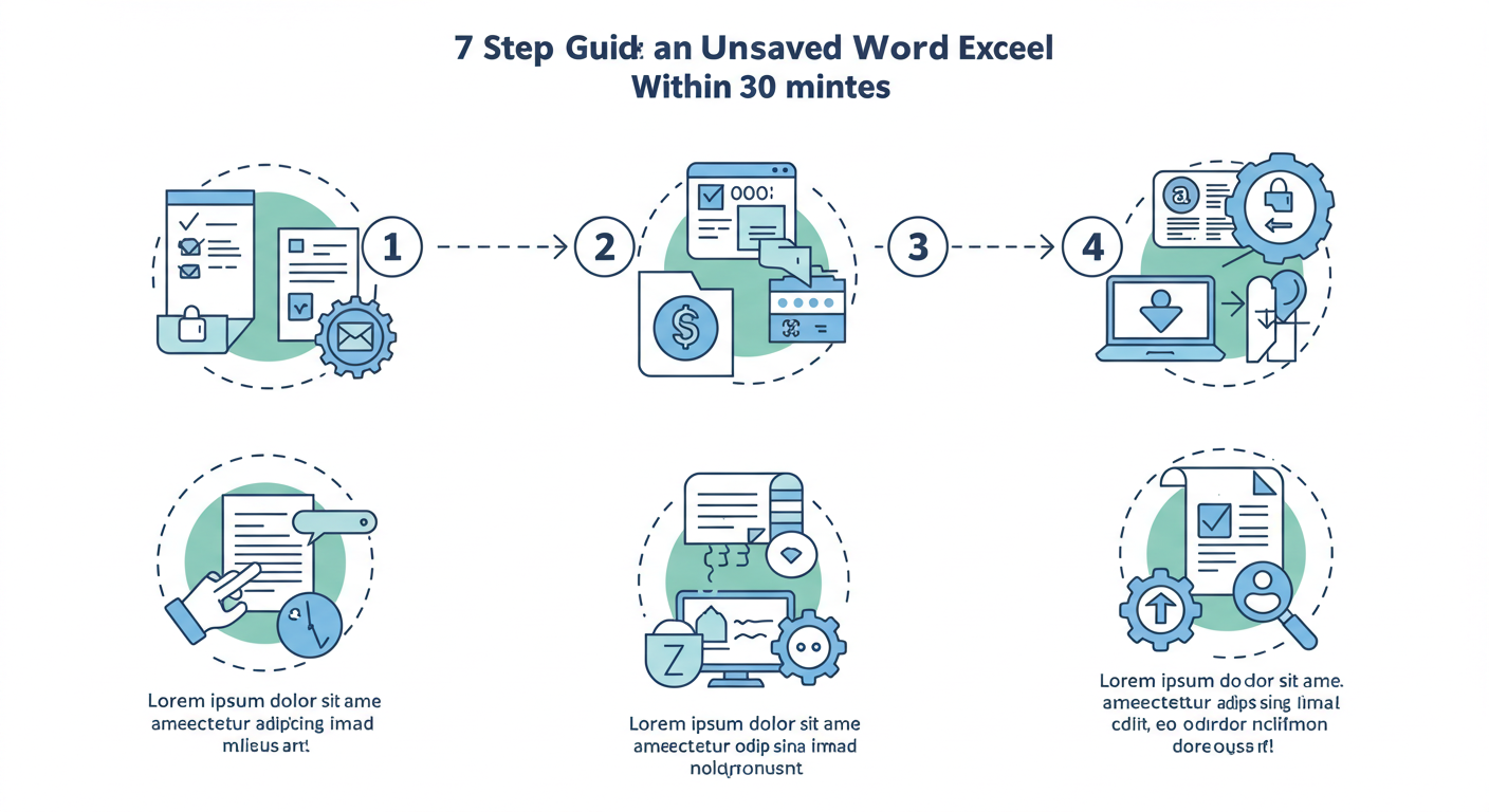 Word·Excel 문서가 ‘자동 저장’ 안 됐다고? 30분 만에 살리는 7단계 복구 가이드