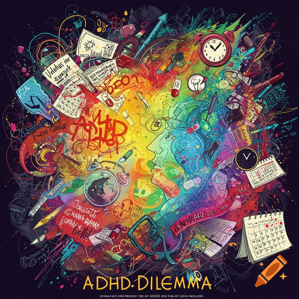 ADHD 상징 이미지