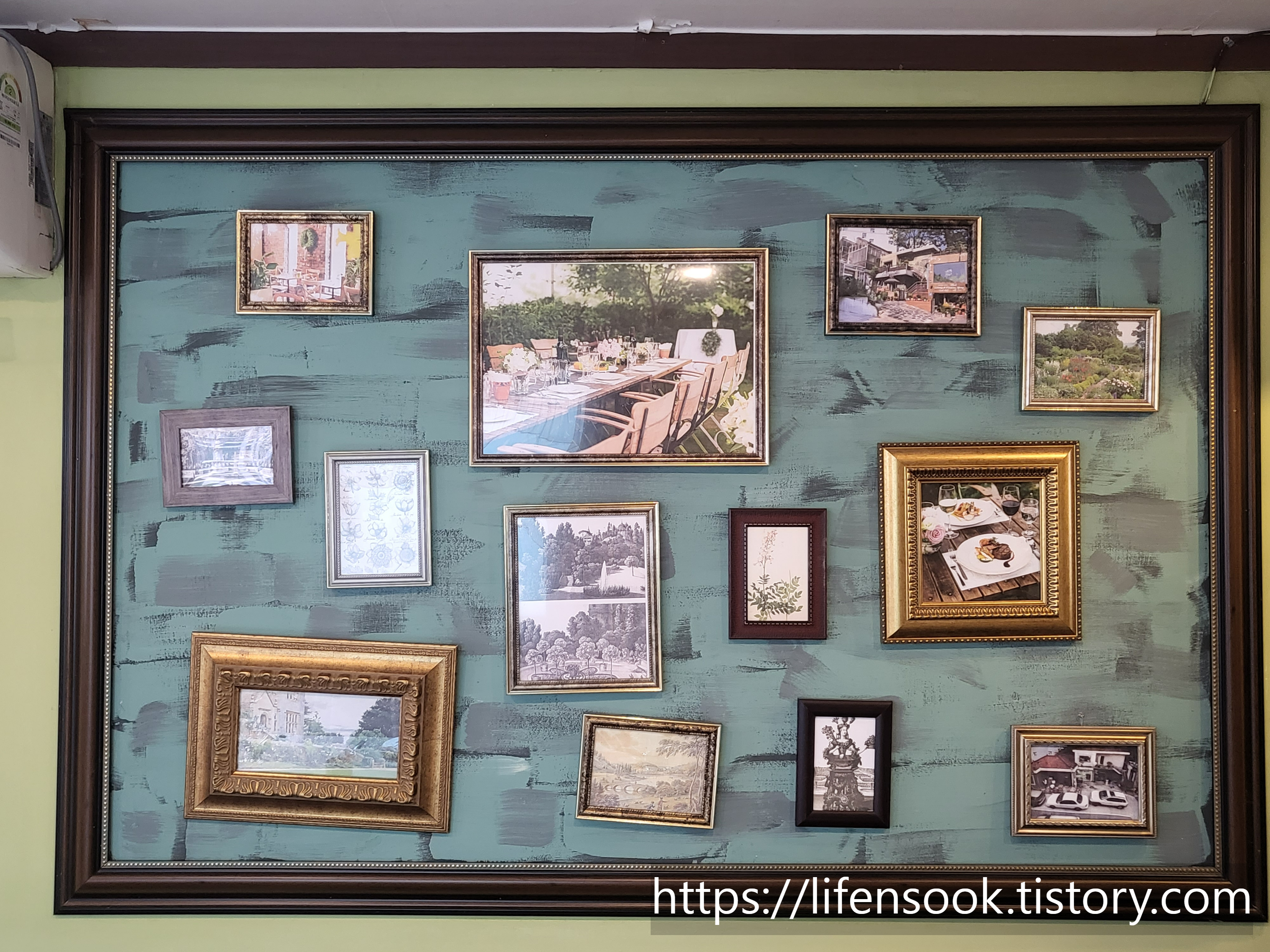 어반가든 쉐프룸 사진장식 1