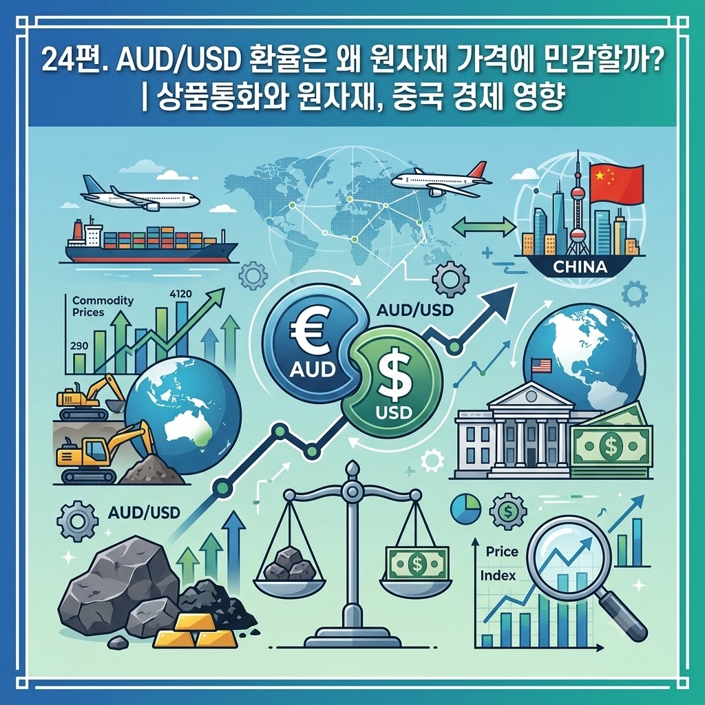 호주 달러와 미국 달러의 환율