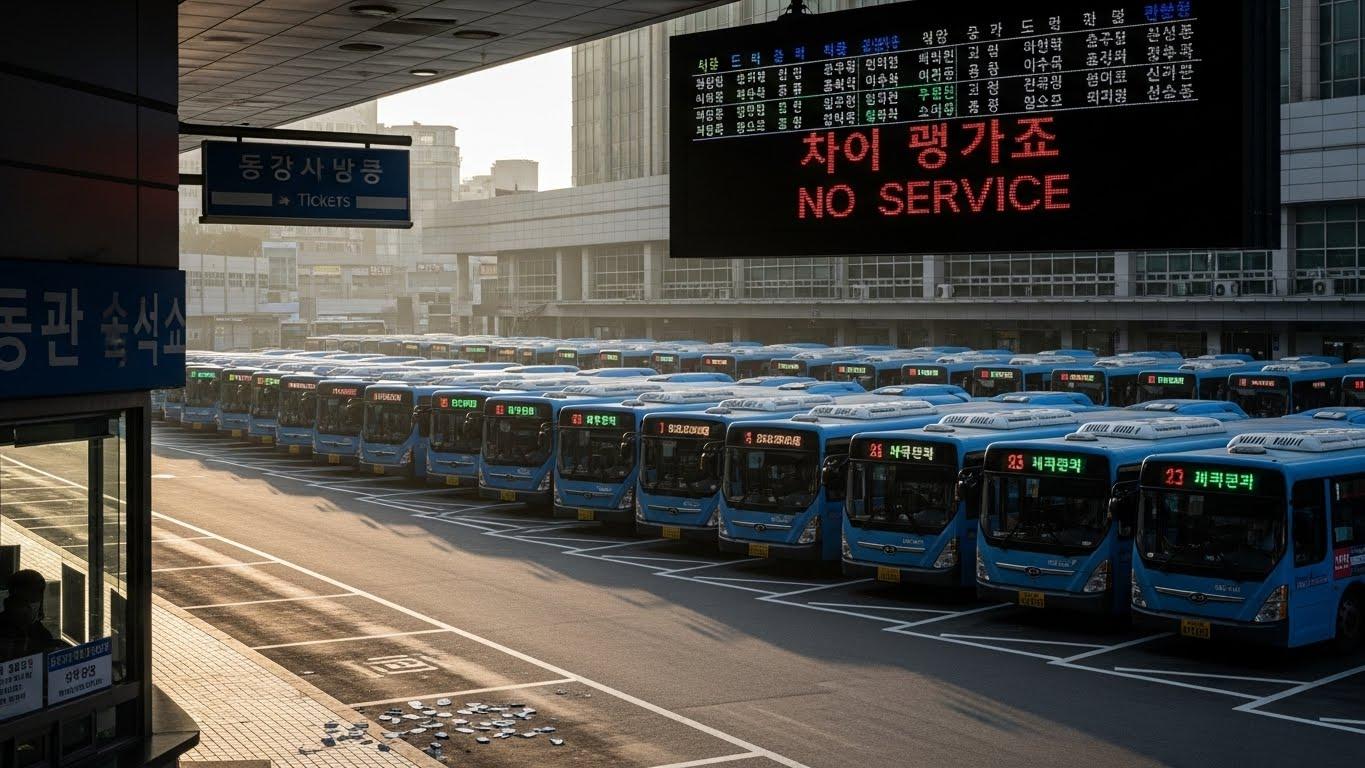 서울 시내버스 파업 번호