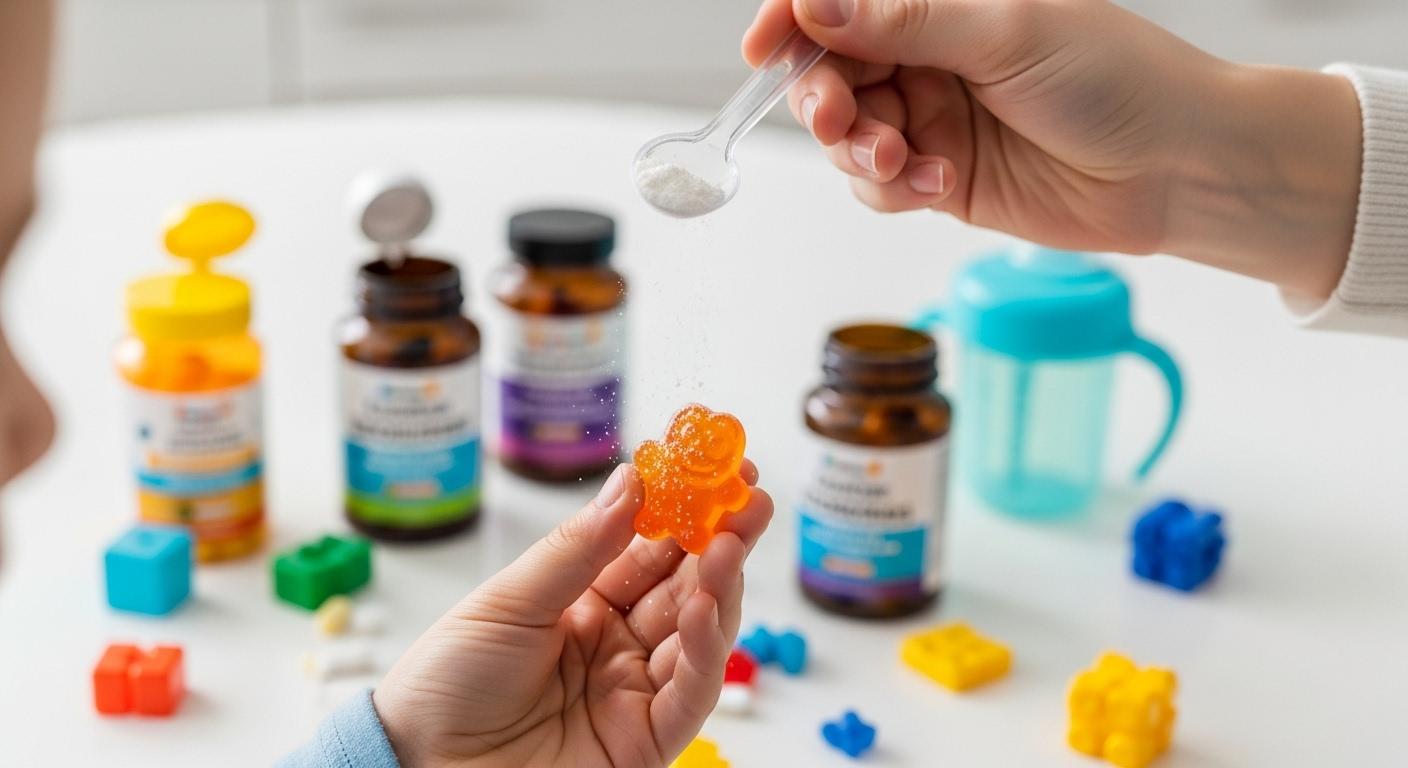 어린이 영양제 화학 첨가물