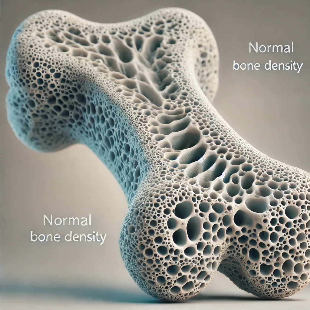 뼈의 내부 사진