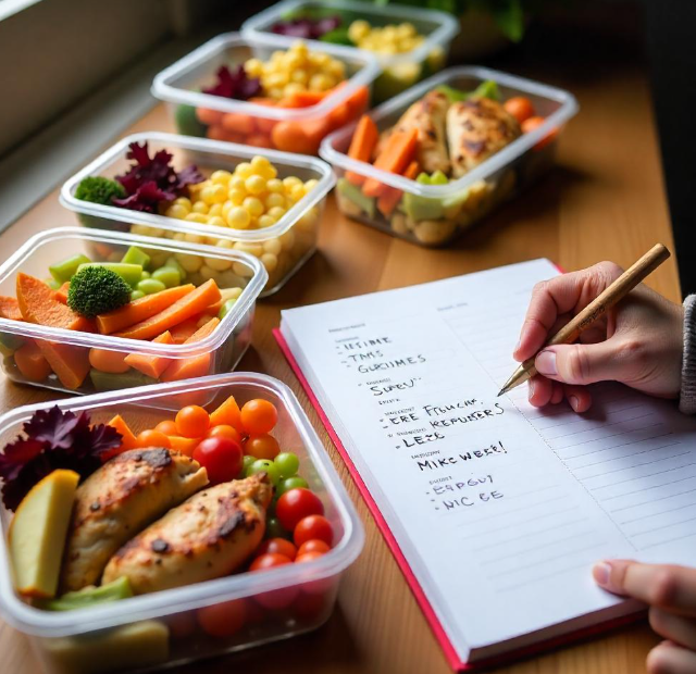 식습관 파악및 밀프렙