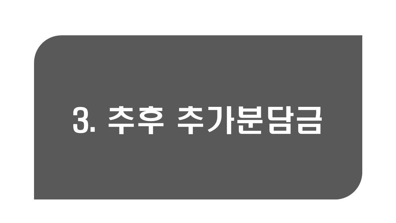 지역주택조합추가분담금