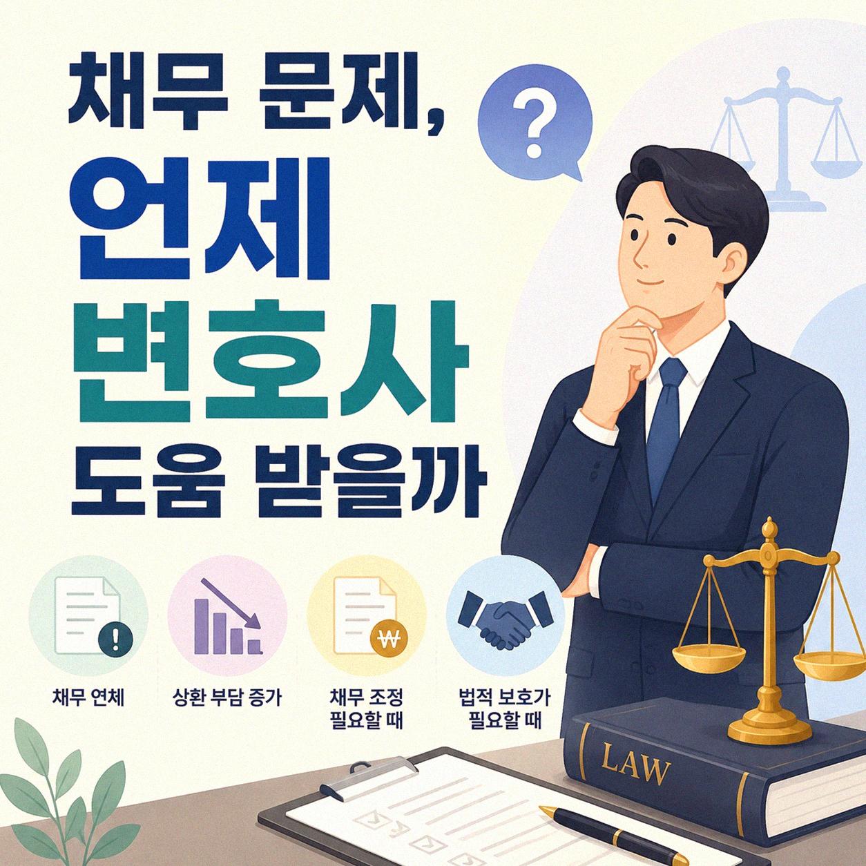 의정부 장암동 채무 문제, 변호사와 상담이 필요한 순간