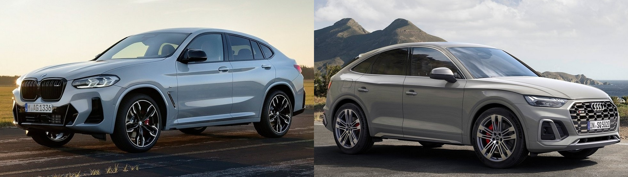 BMW X4 M40i, 아우디 SQ5 스포트백