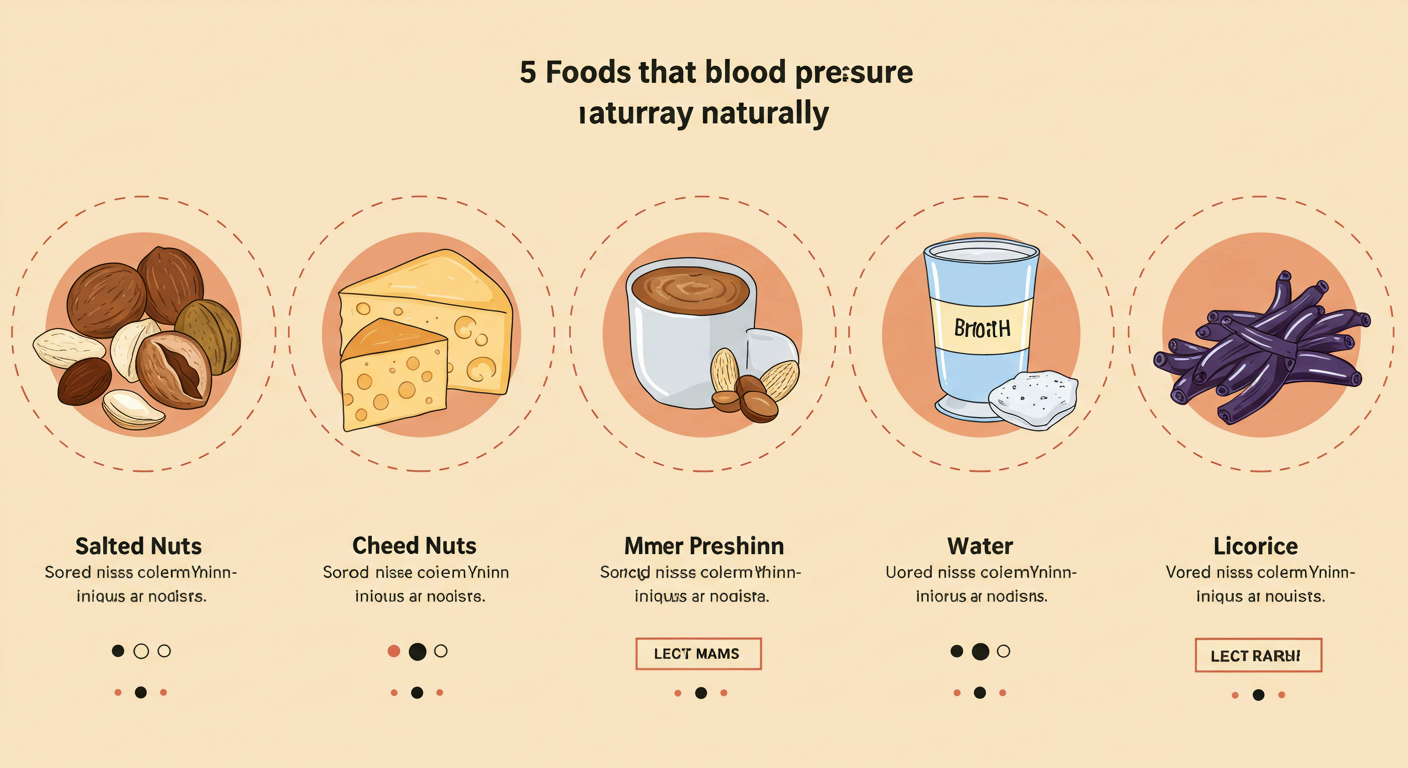저혈압에 좋은 음식 10가지 (+ 저혈압 증상과 치료 알아보기)
