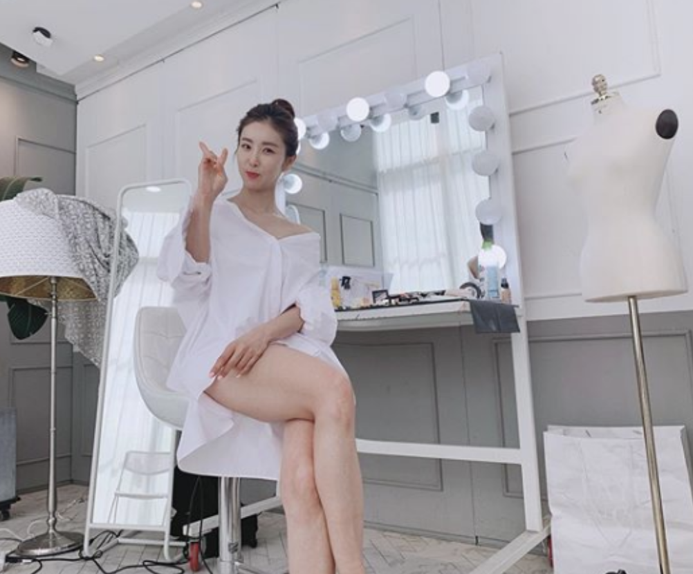 한다감 다리 몸매