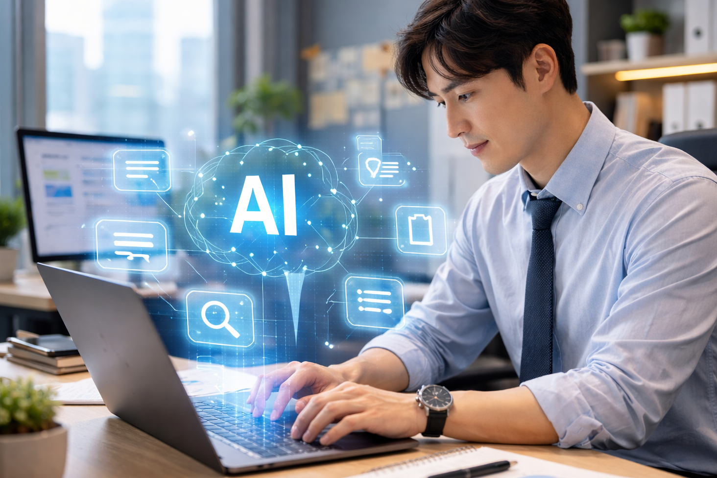 AI 프롬프트 작성법 관련 사진