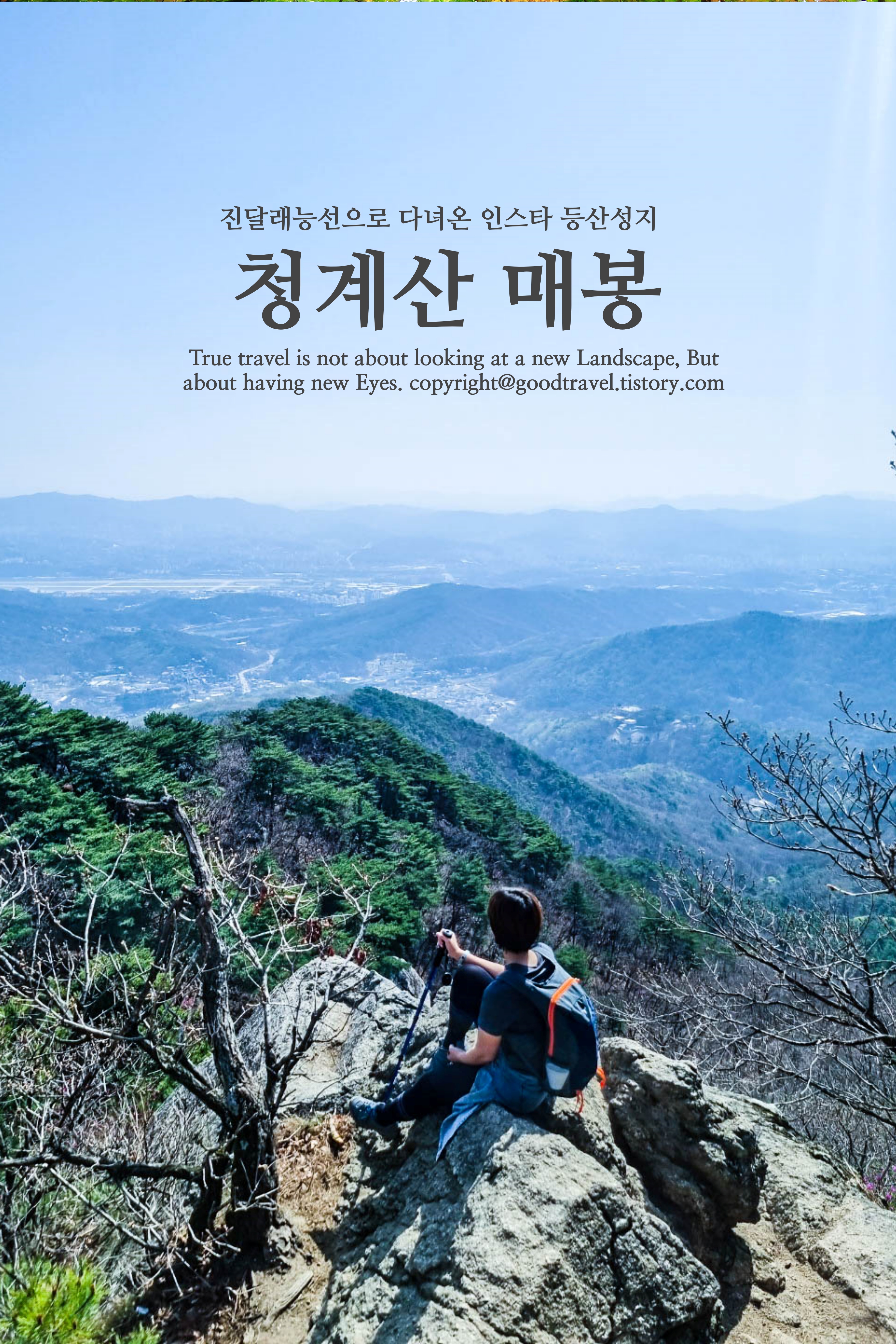 등린이 청계산 진달래능선코스