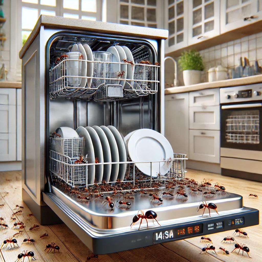 식기세척기 개미