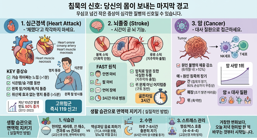 심근경색 뇌졸중 증상