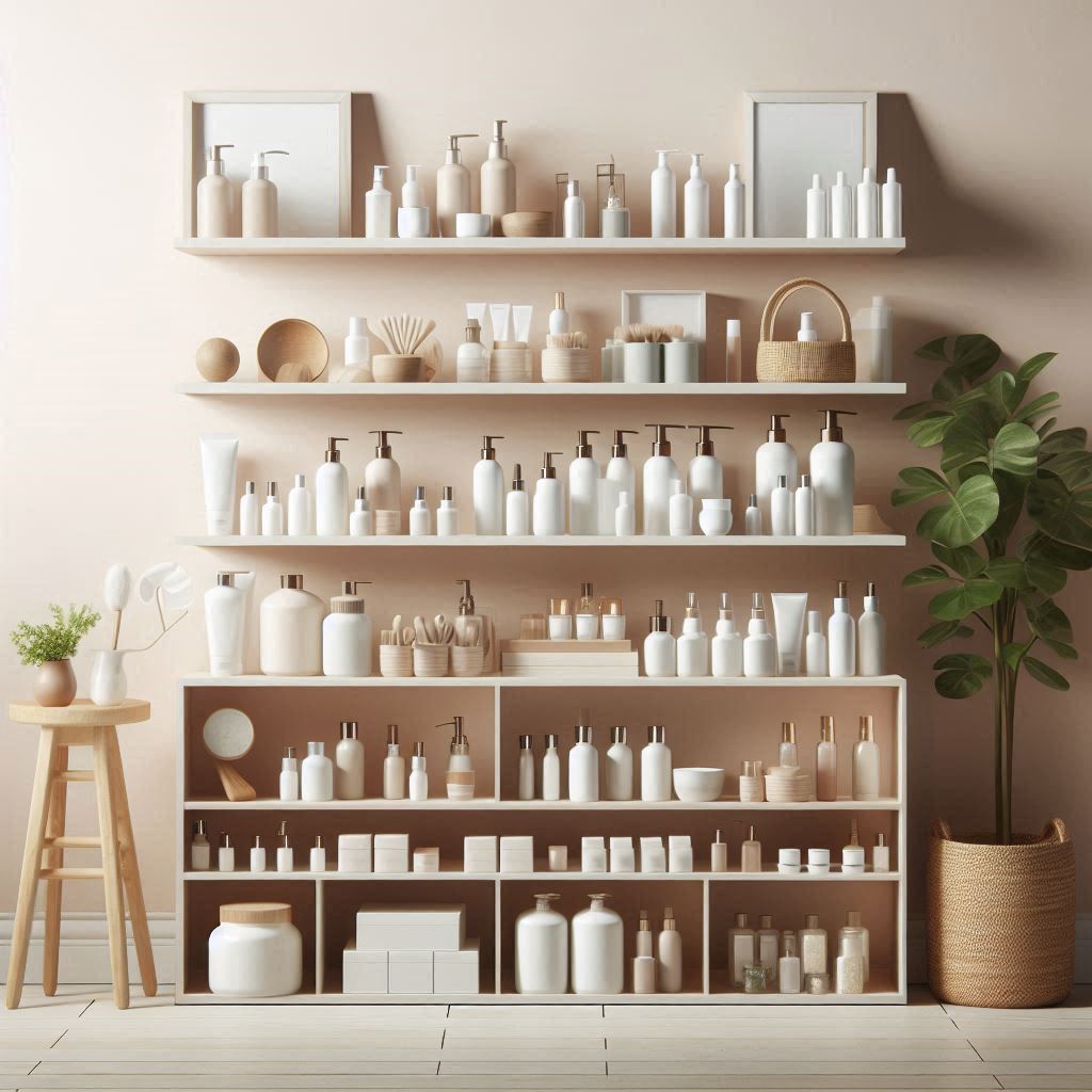 피부,체형관리 샵 배경