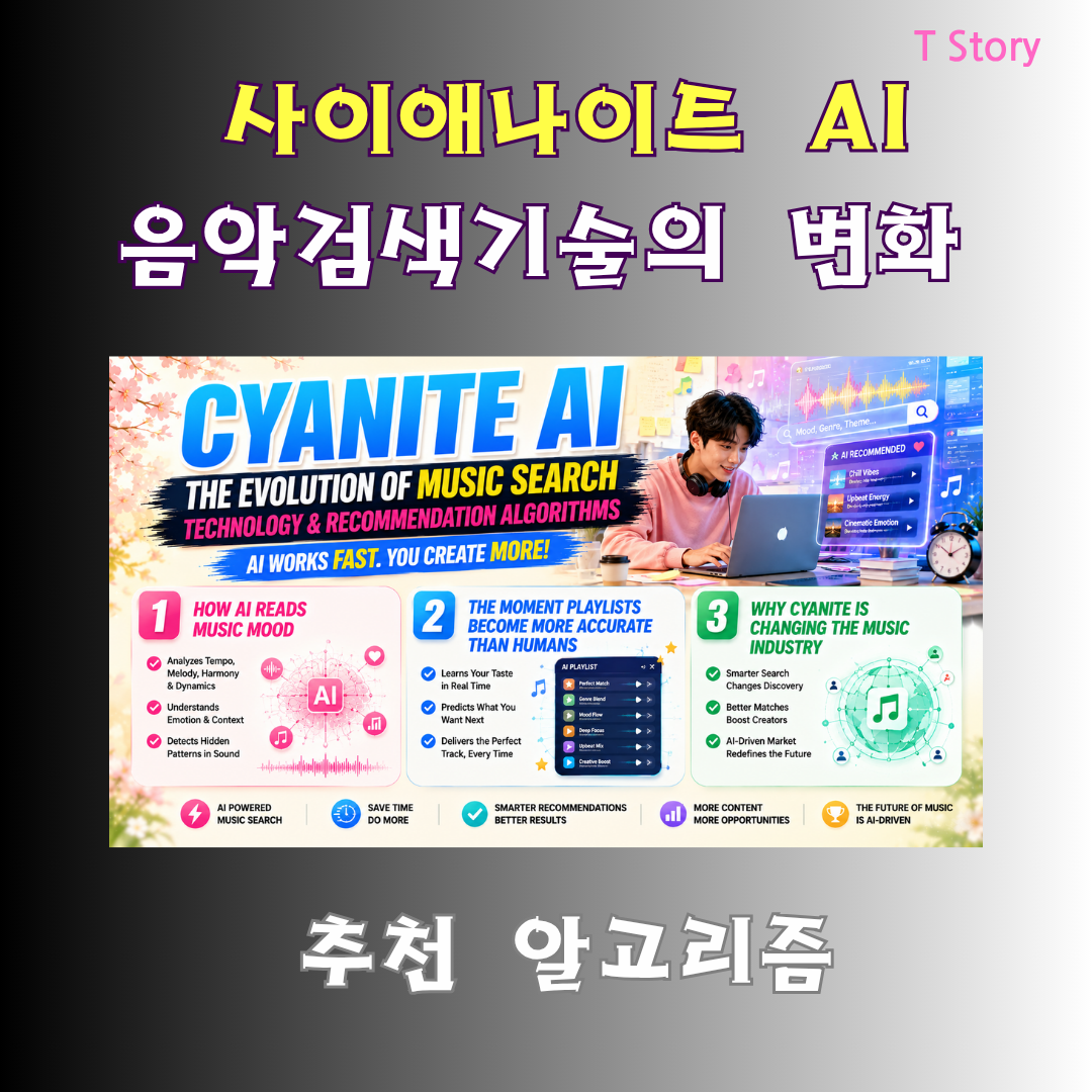 Cyanite AI 음악 검색 기술의 변화와 추천 알고리즘