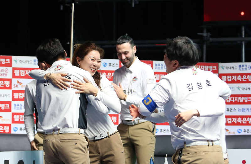 PBA 팀리그 포스트시즌 플레이오프 진출팀 - 하나카드 당구팀(4)
