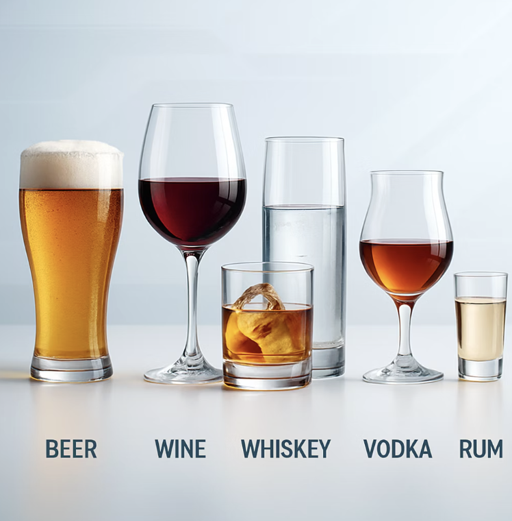 술의 종류, 이것만은 피하세요