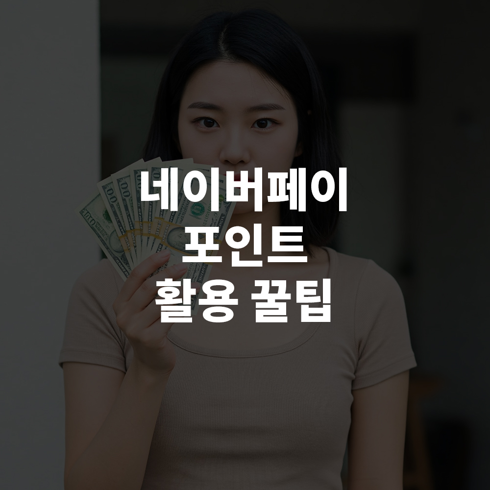 네이버페이 포인트 활용 꿀팁｜적립률 2배 올리는 법
