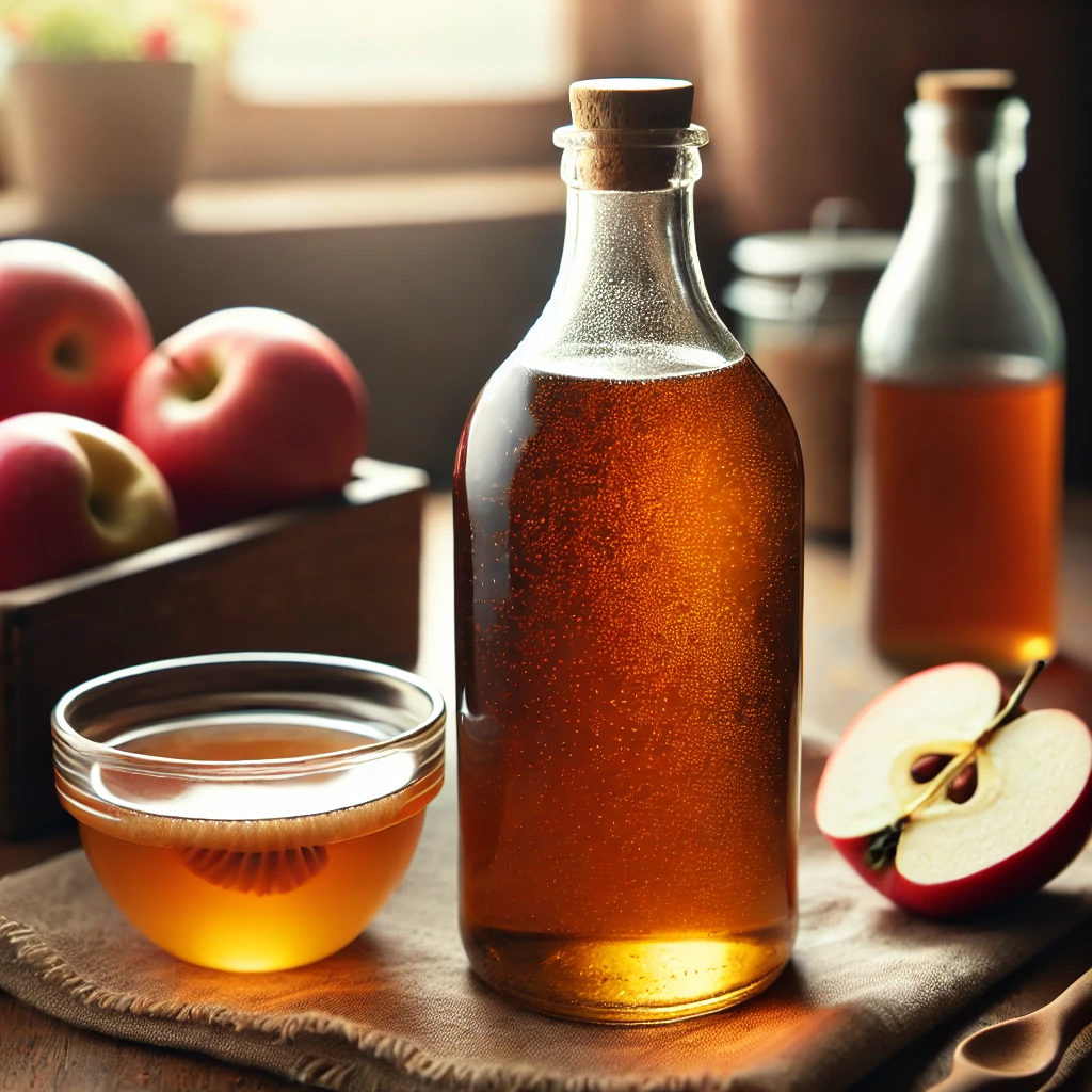 발효가 잘 된 애플사이다비니거