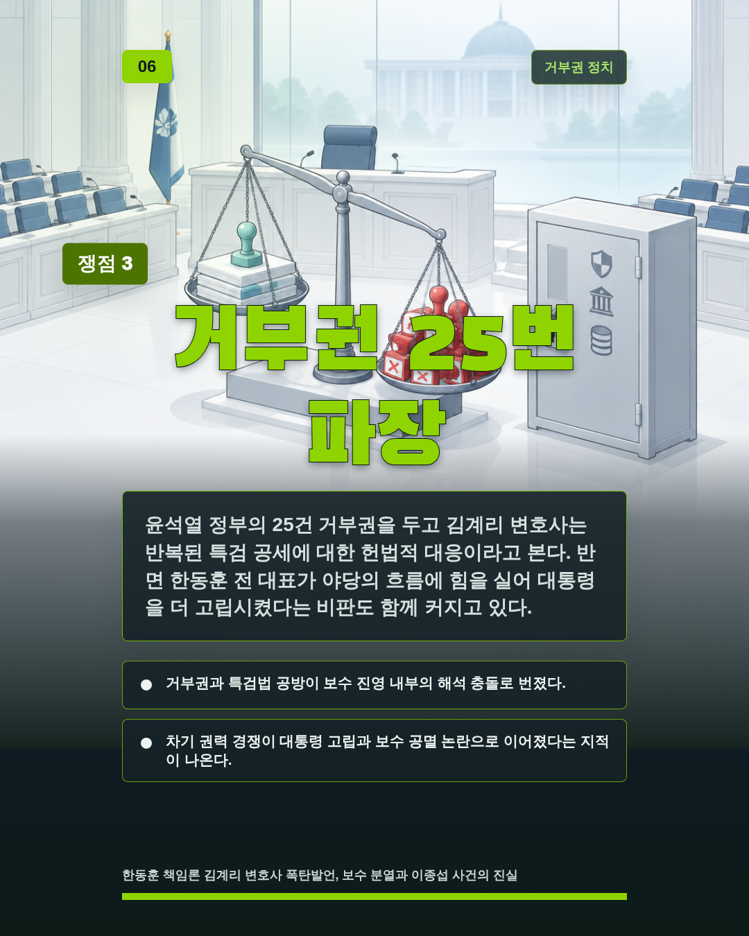 거부권 25번 파장