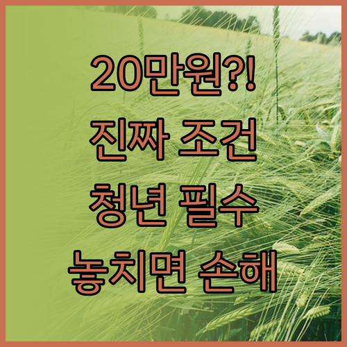 2026년 구리시 청년월세 월 20만..