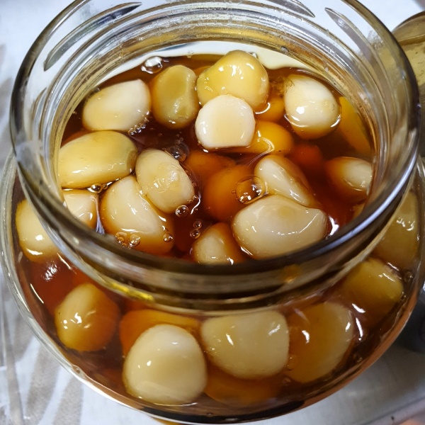 꿀에 절인 마늘