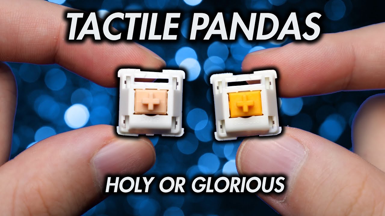 Glorious Panda と Holy Panda のキーボード スイッチ: 詳細な比較