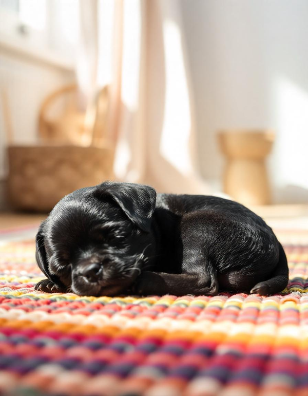 강아지 도넛 자세