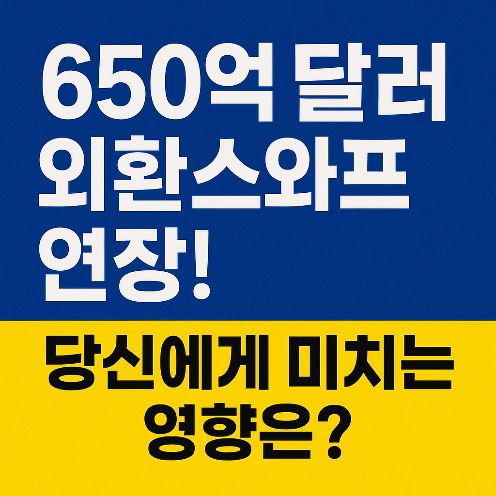 외환스와프 연장, 국민연금 전략적 환헤지 기간 확대 원·달러 환율 안정될까