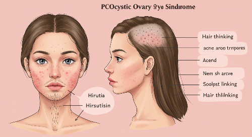 다낭성 난소 증후군의 주요 증상